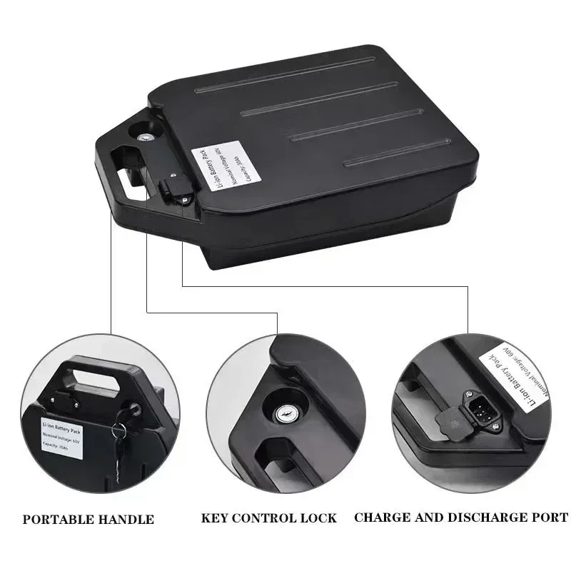 60V 20Ah-40AH2000W Electric Ve - 60V 30Ah Electric Scooter Battery recension och pris