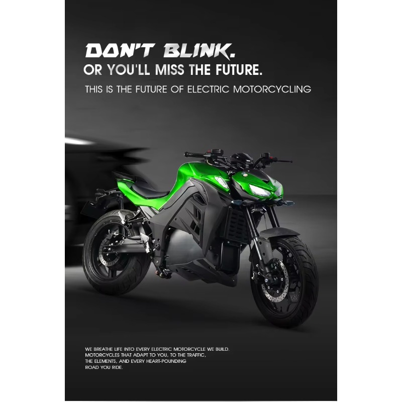 Lvyuan High Quality ODF N19 72 - 72V 5000W Electric Motorcycle recension och pris
