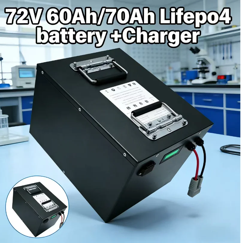 Heavy-Duty 72V LiFePO4 Battery - 72V 60Ah Lifepo4 Battery Pack recension och pris