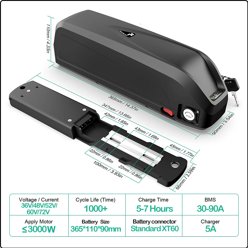 48V 50AH 52V 36V 30AH Ebike Ba - 60V 30Ah Electric Scooter Battery recension och pris