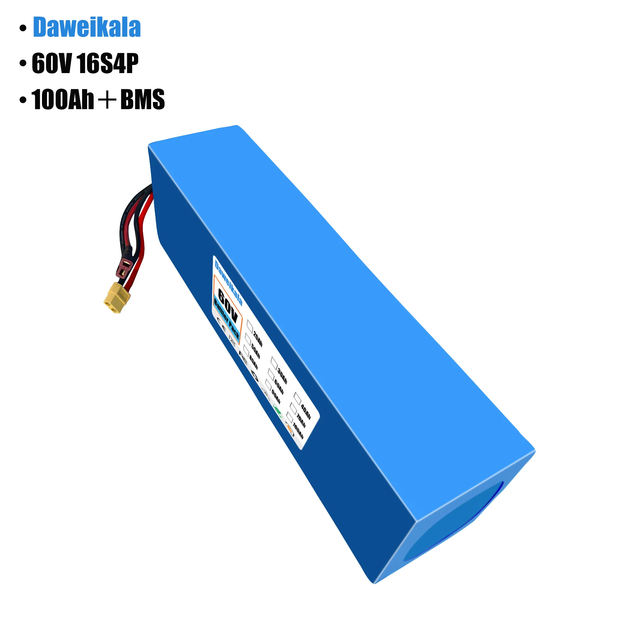 60V 100Ah 16s4p lithium-ion ba - 60V 30Ah Electric Scooter Battery recension och pris