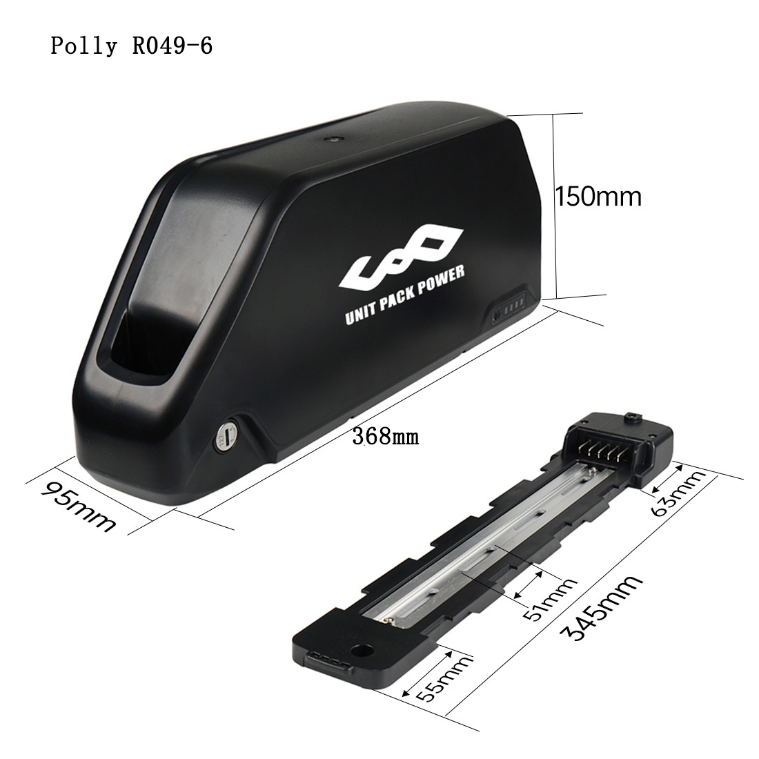 52V 25AH  Downtube EBike Batte - 60V 30Ah Electric Scooter Battery recension och pris