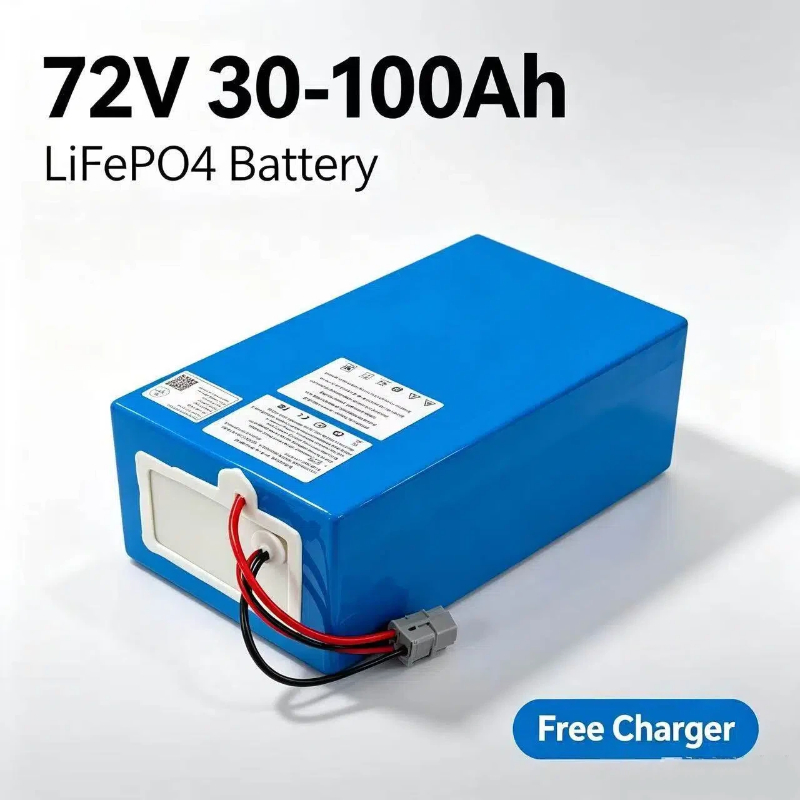 XNY Lithium LiFePO4 72V 50Ah 6 - 72V 60Ah Lifepo4 Battery Pack recension och pris
