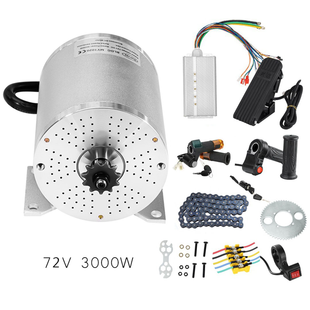Conversion Electric Motorcycle - Electric Motorcycle Conversion Kit 72V recension och pris